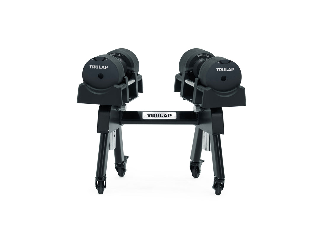Trulap 8592 G4 Black Dumbbells + G3 Rack