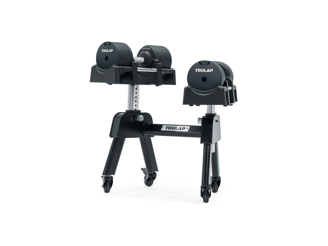 Trulap 8592 G4 Black Dumbbells + G3 Rack