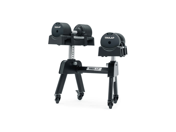 Trulap 8592 G4 Black Dumbbells + G3 Rack