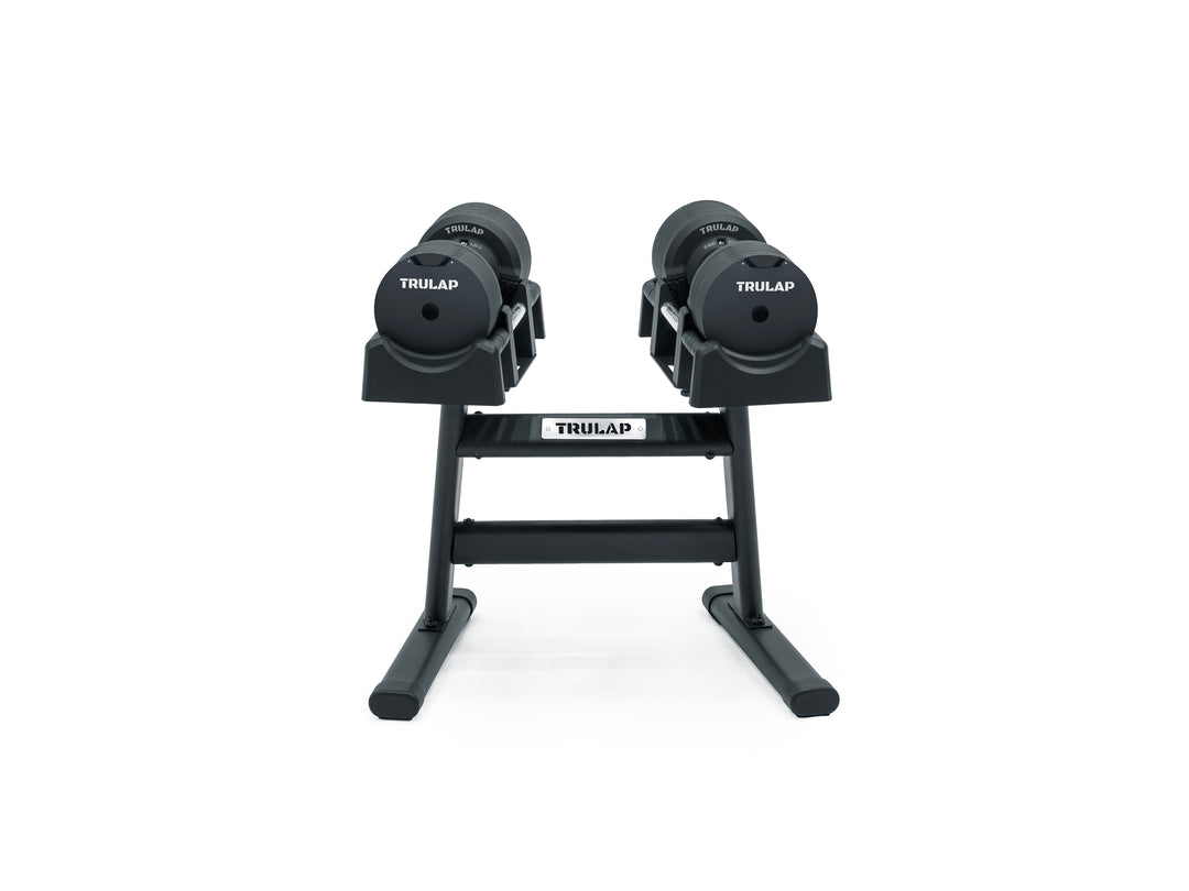 Trulap 8592 G4 Black Dumbbells + G2 Rack