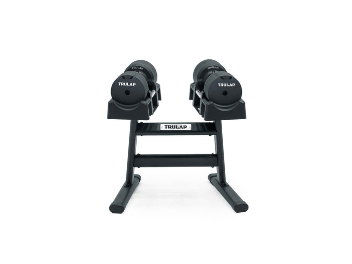 Trulap 8592 G4 Black Dumbbells + G2 Rack